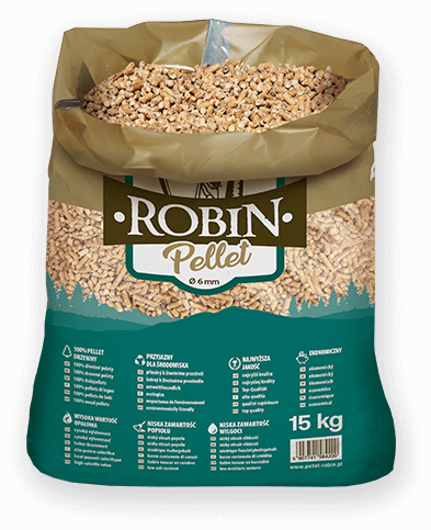 worek pelletu opałowego Robin do kupienia w Maszewie lub sklepie internetowym